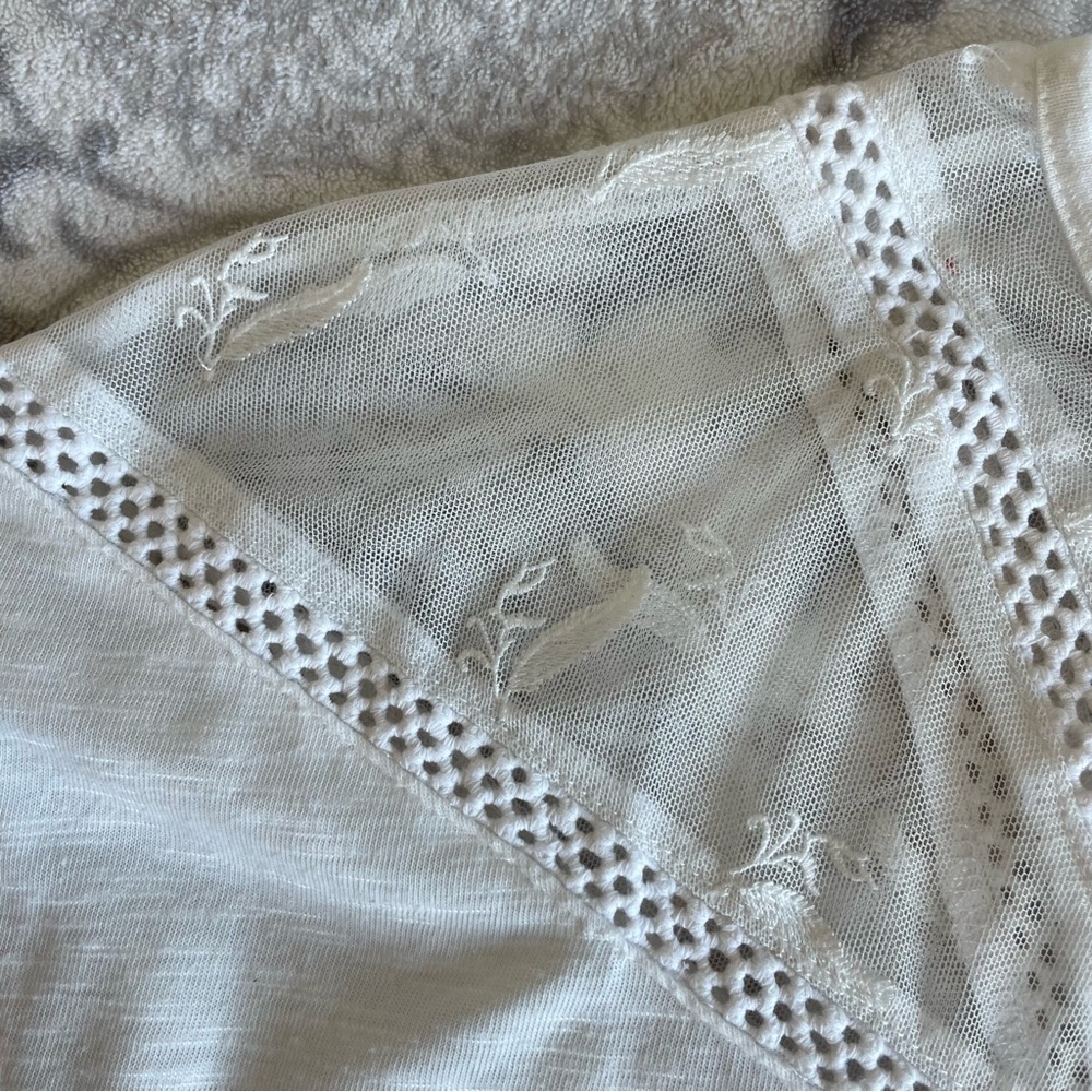 Dex short sleeve‎ top blouse small - Picture 4 of 5